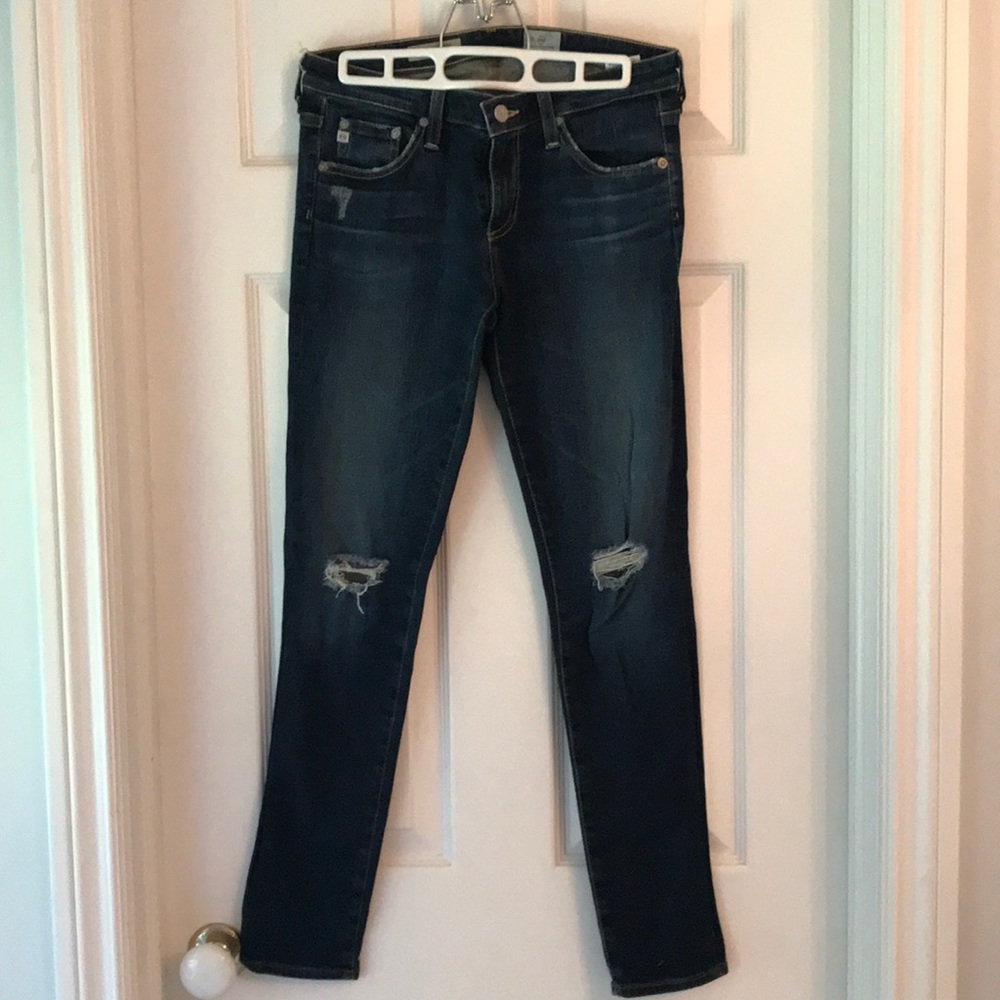 AG the legging ankle skinny jeans